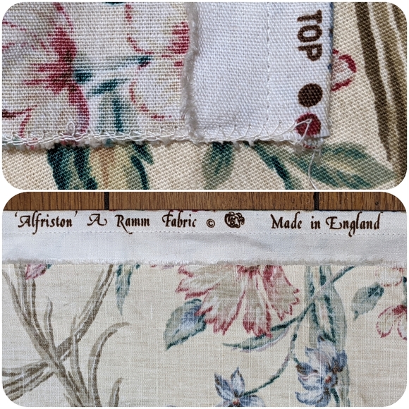 *SOLD* Vtg fabric Ramm 'Alfriston' 4yds. New w/ samples! - Picture 4 of 9